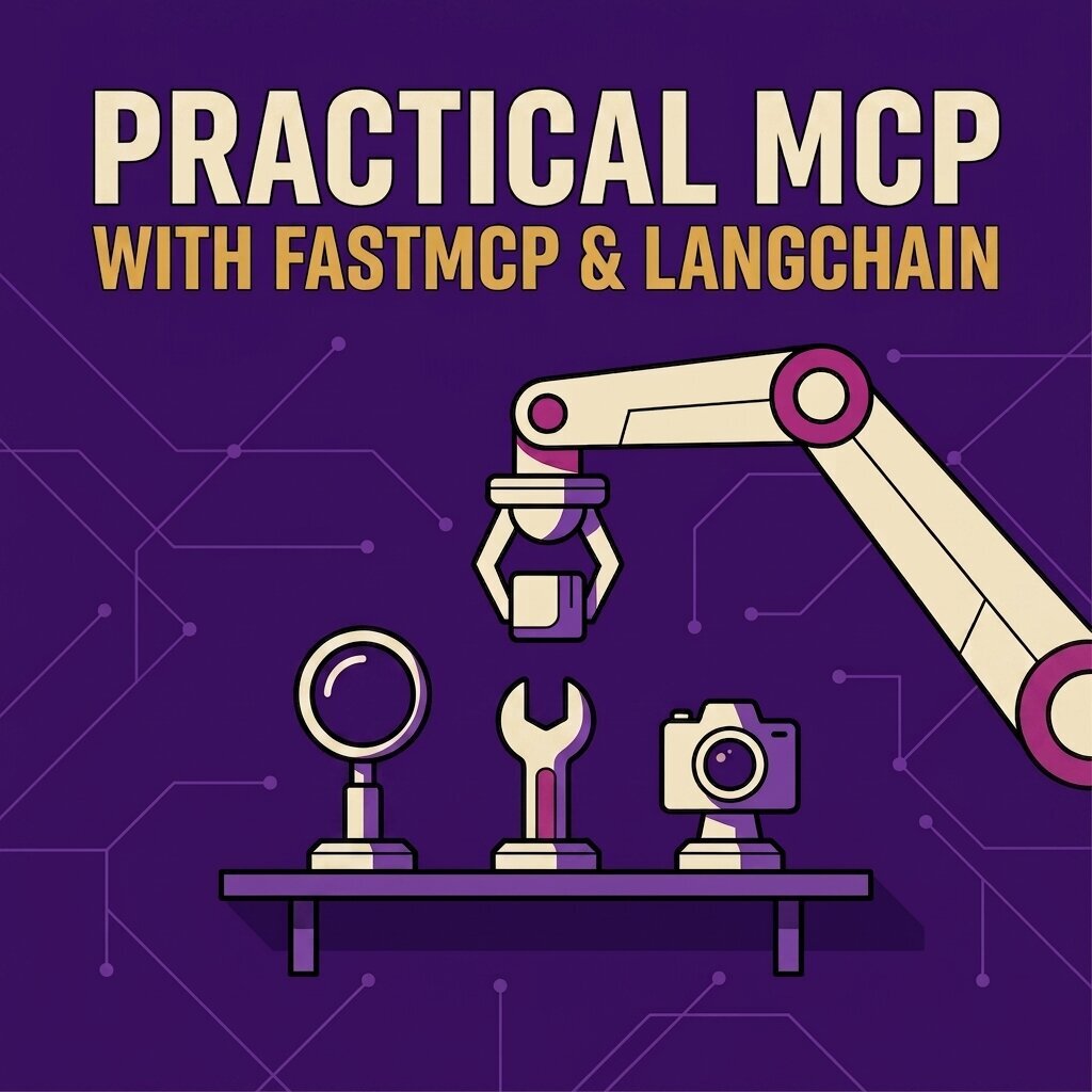 Practical MCP with FastMCP & LangChain — book cover