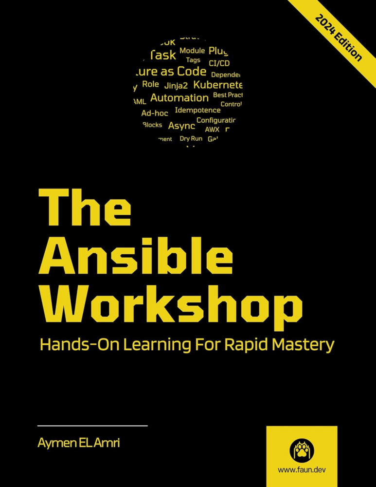 The Ansible Workshop — book cover